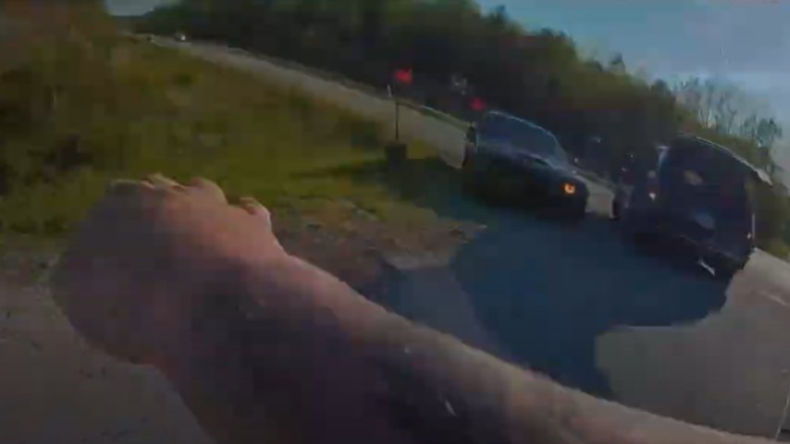 BWC: Ind. officer struck by fleeing driver while deploying stop sticks