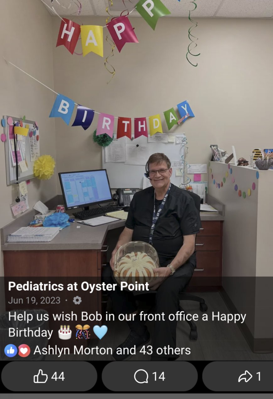 Man employed with Pediatrics at Oyster Point arrested for Sexual Battery on a victim < 13