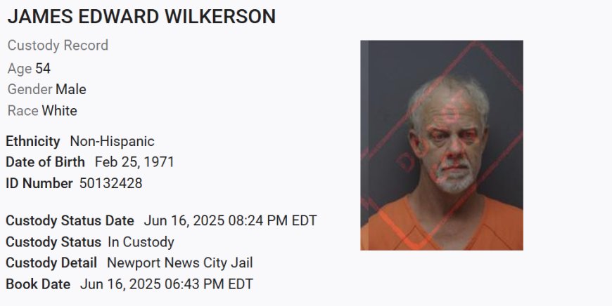 54 Year Old Man Charged with  Solicitation of Prostitution Younger Than 16