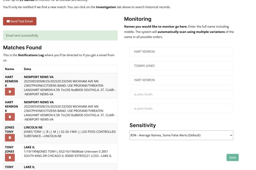 Police Ping Free Monitoring Service - Stay Informed!