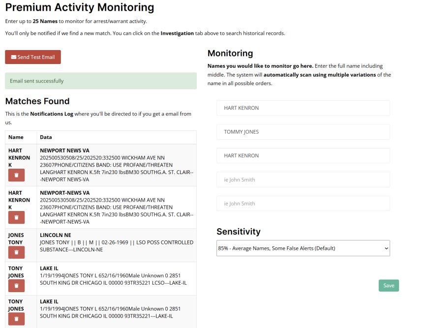 Police Ping Free Monitoring Service - Stay Informed!