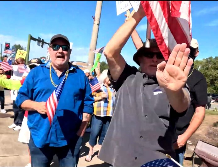 No Kings Day Newport News Virginia Oct. 18 2025