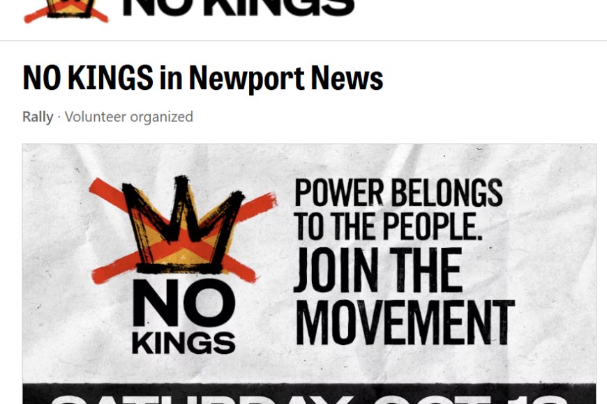 No KINGS DAY Oct 18 2025 Newport News VA