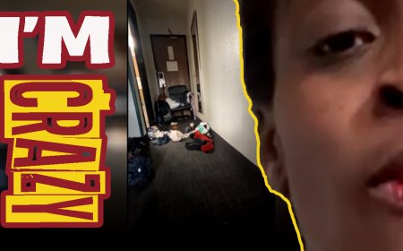 INSANE FOOTAGE! Police Capture Crazy Drugged Up Woman @ City Center Hotel