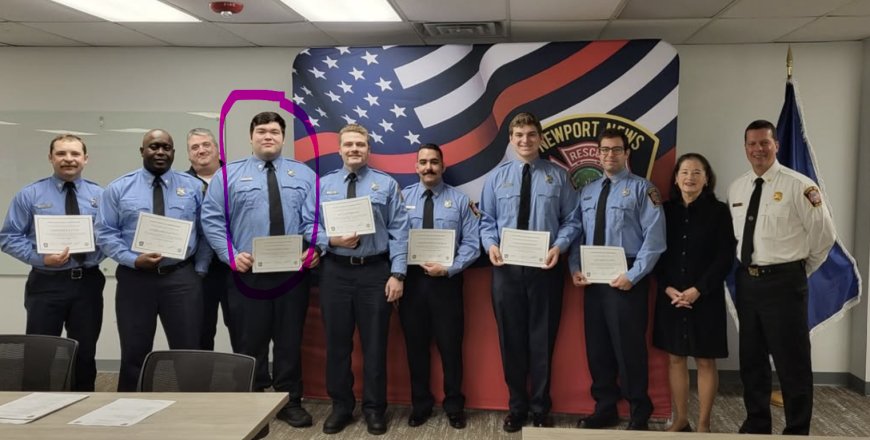 Newport News Firefighter Arrested in Virginia Beach: CP