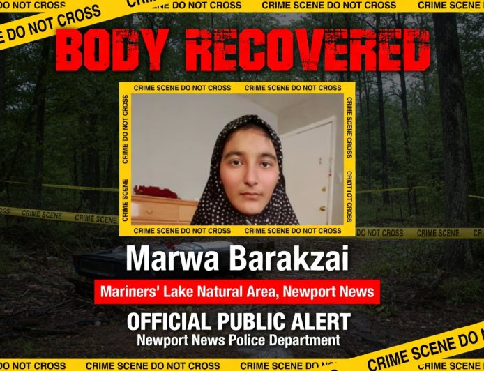 Tragedy in Newport News: Family Confirms Death of Missing Teen Marwa Barakzai